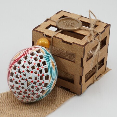 Елочная игрушка     "Адрас 4"