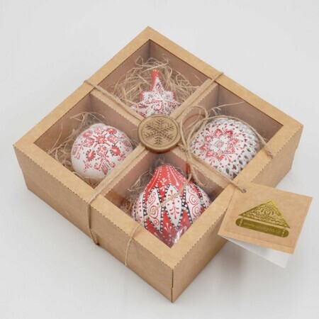 Комплект ёлочных игрушек 801/4