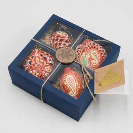 Комплект ёлочных игрушек  347