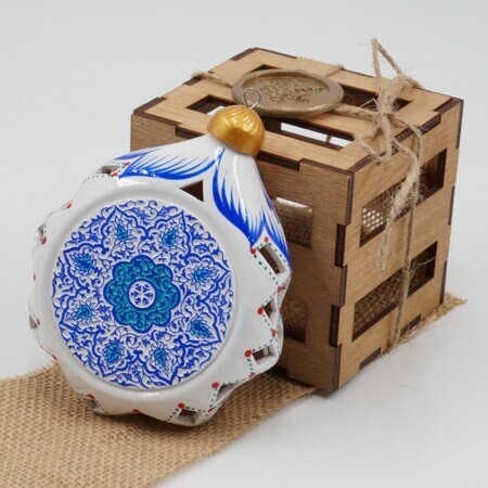 Елочная игрушка   "Персидский коврик"