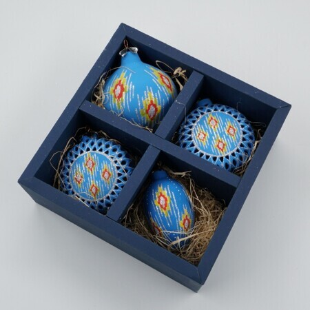 Комплект ёлочных игрушек  343