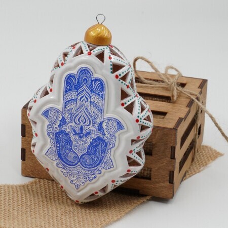 Елочная игрушка   "Рука Фатимы"